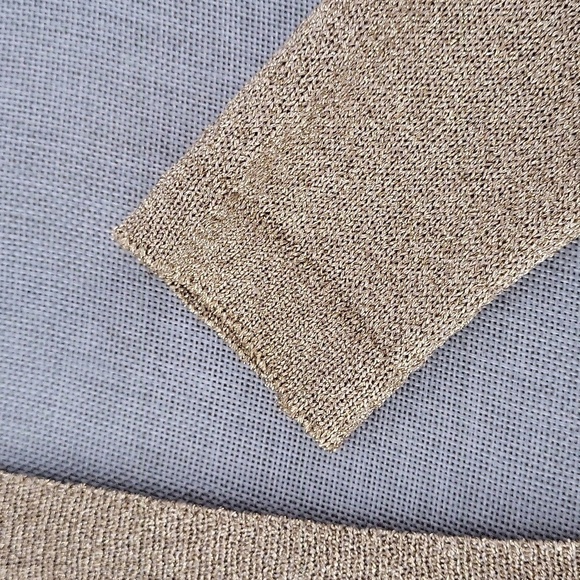 Hudson's Bay Company Vintage Gold Metallic Cardigan - Picture 9 of 12